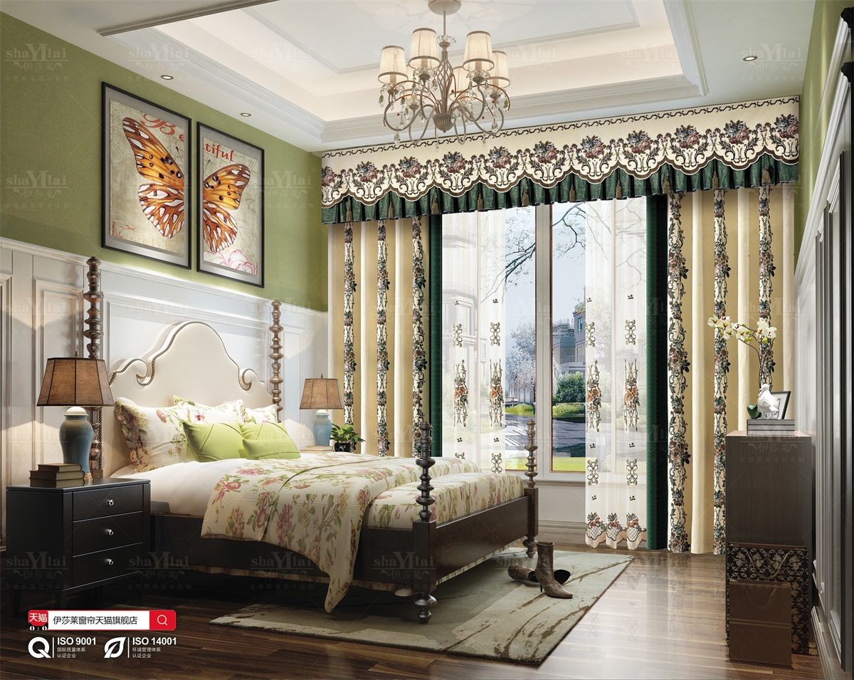 黄瓜成视频人APP-黄瓜视频搞黄版风格卧室窗帘效果图